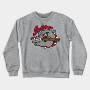 Bulldogs Baseball Logo Crewneck Sweatshirt